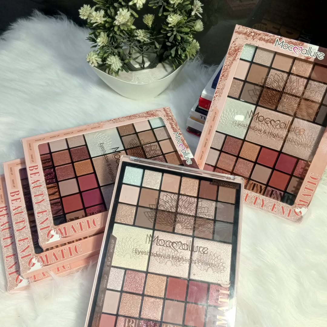 Mocallure Pro Master Eye Shadow & Glow Highlighter All-In-One Palette JZCosmetics.com