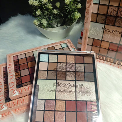 Mocallure Pro Master Eye Shadow & Glow Highlighter All-In-One Palette JZCosmetics.com