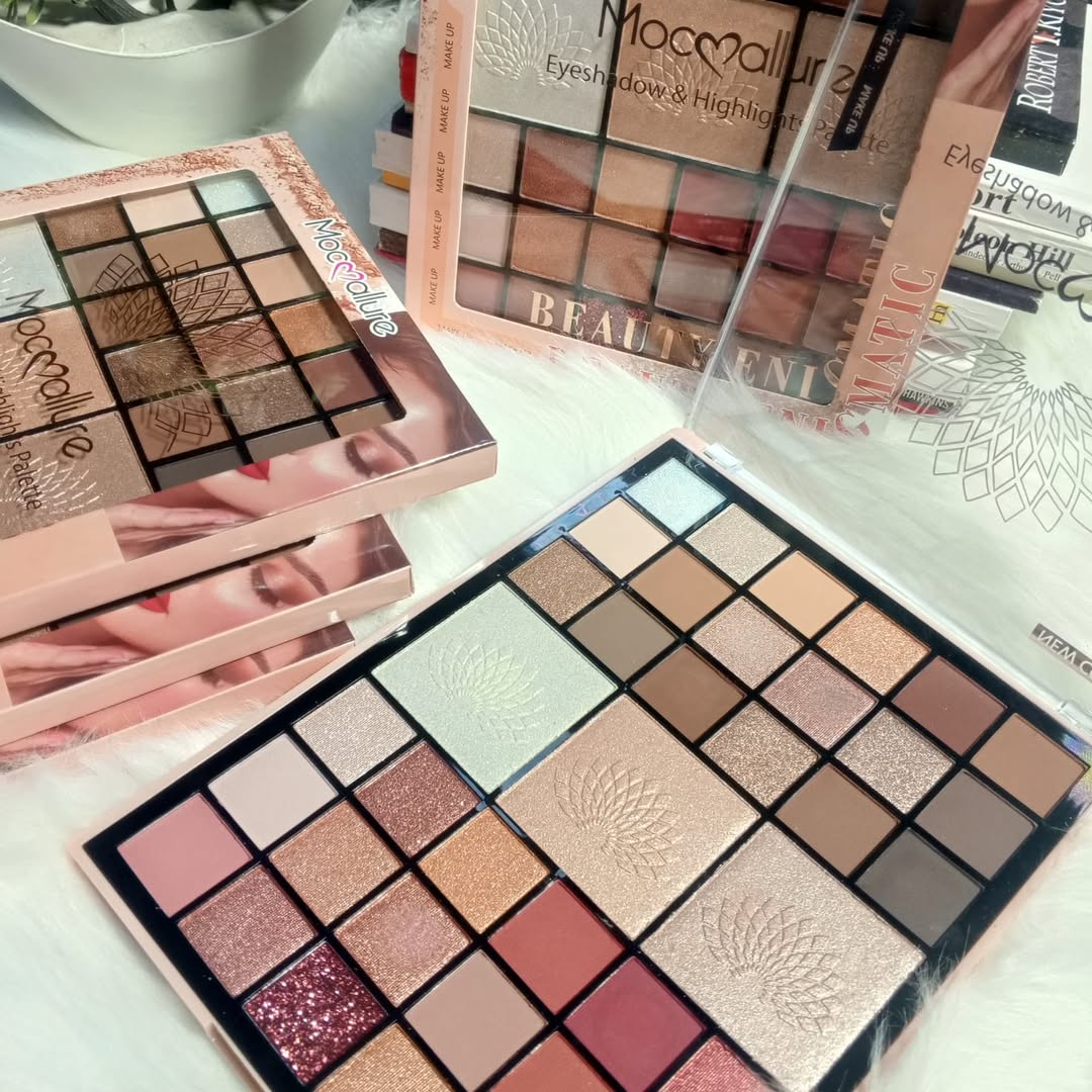 Mocallure Pro Master Eye Shadow & Glow Highlighter All-In-One Palette JZCosmetics.com