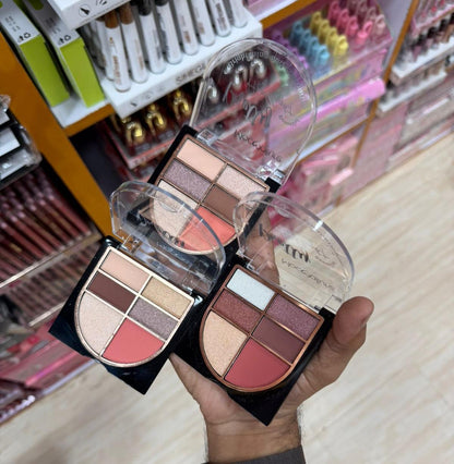 Mocoallure 6 Colors Eyeshadow Palettes 3pcs Set – Matte & Shimmer Long-Lasting Eye Makeup JZCosmetics.com