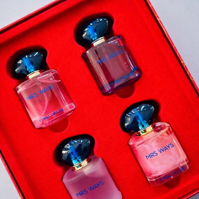 My Way Gift Set 30ml × 4 – Premium Long-Lasting Perfume Collection JZCosmetics.com