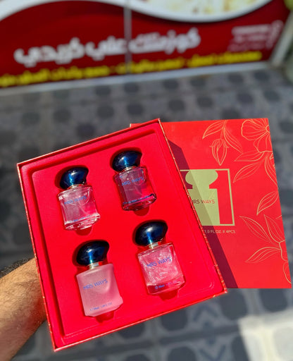 My Way Gift Set 30ml × 4 – Premium Long-Lasting Perfume Collection JZCosmetics.com