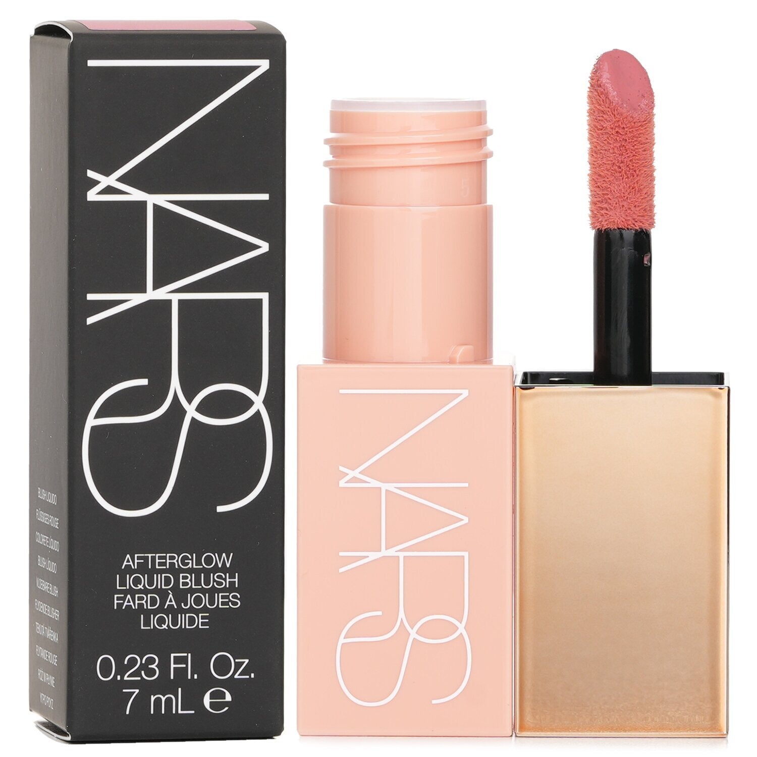 NARS Afterglow Liquid Blush 2pcs Set – Dolce Vita & Brazen | Lightweight Dewy Natural Flush JZ Cosmetics