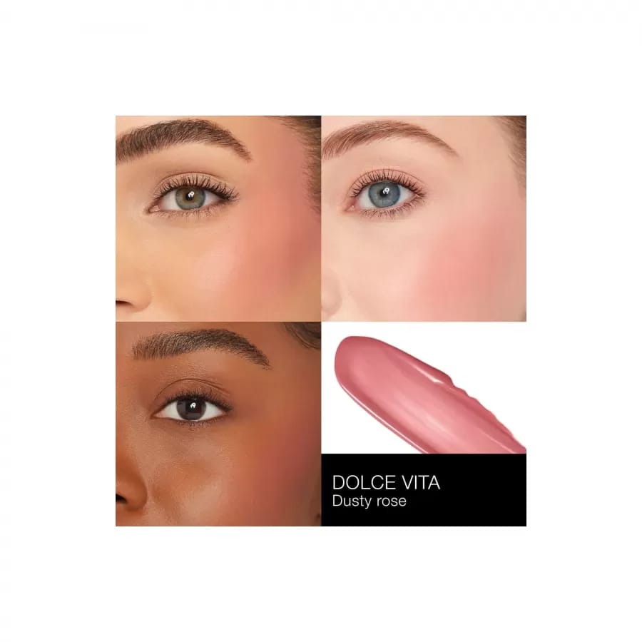 NARS Afterglow Liquid Blush 2pcs Set – Dolce Vita & Brazen | Lightweight Dewy Natural Flush JZ Cosmetics