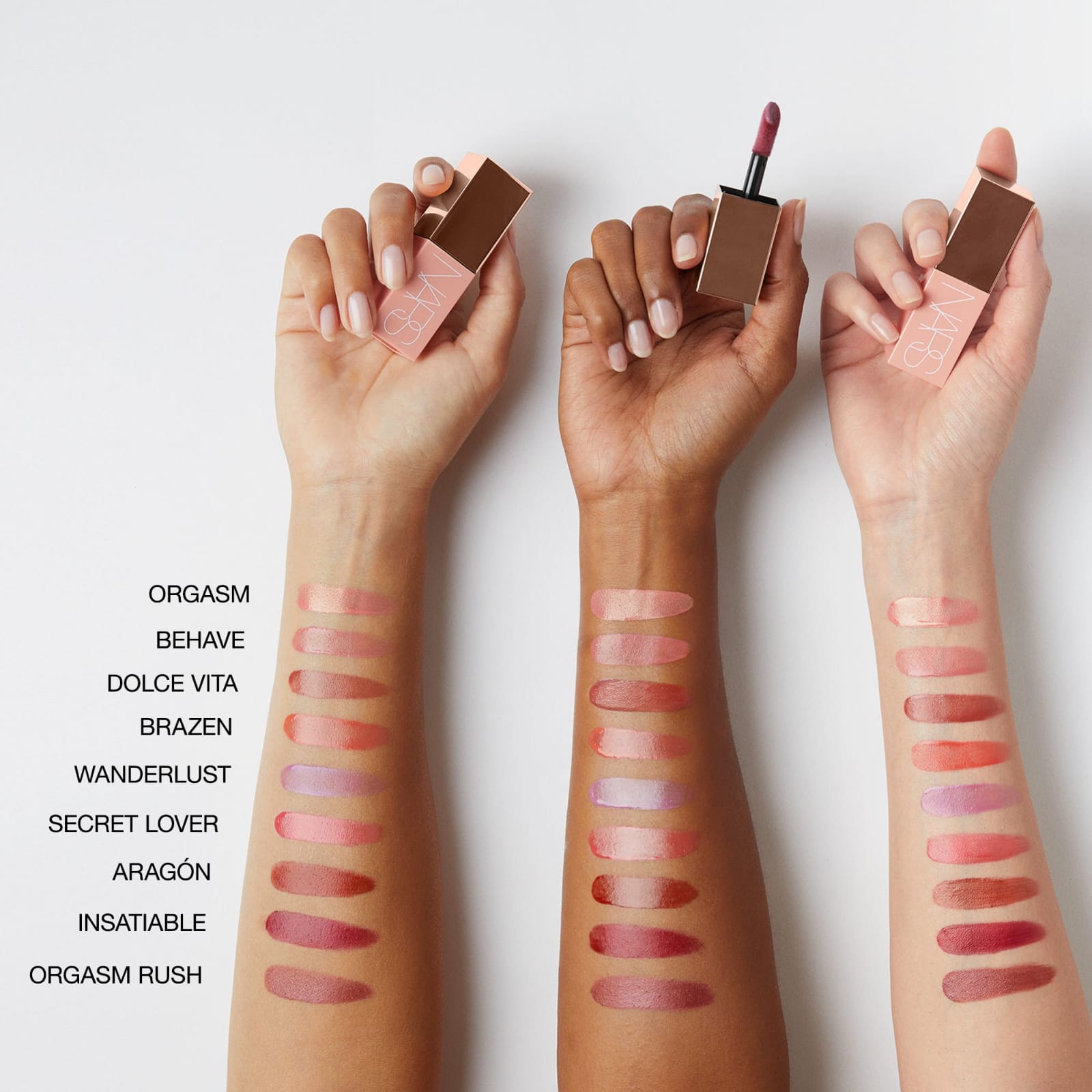 NARS Afterglow Liquid Blush 4pcs Set JZCosmetics.com
