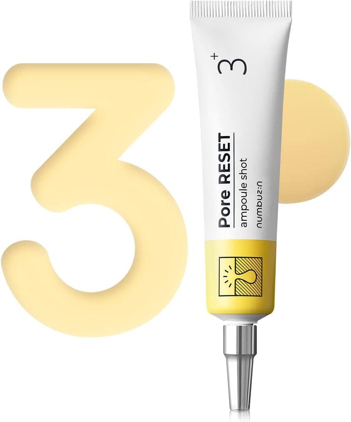 Numbuzin No.3 Pore Reset Ampoule Shot 25ml – Pore Care & Smoothing Serum JZCosmetics.com