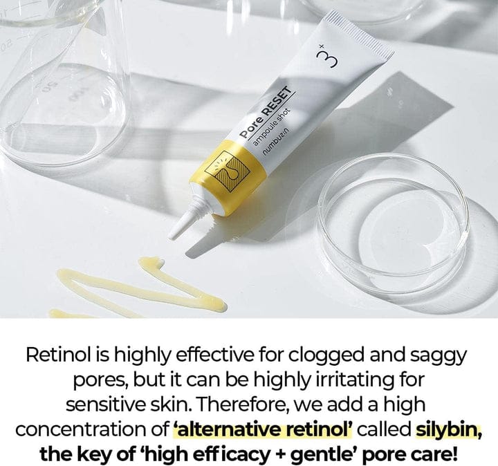 Numbuzin No.3 Pore Reset Ampoule Shot 25ml – Pore Care & Smoothing Serum JZCosmetics.com