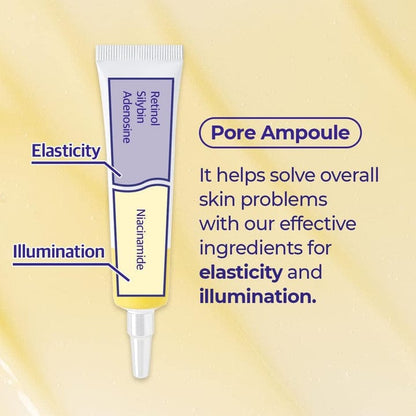 Numbuzin No.3 Pore Reset Ampoule Shot 25ml – Pore Care & Smoothing Serum JZCosmetics.com