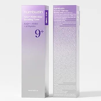 Numbuzin No.9 NAD+ PDRN Glow Boosting Toner 150ml JZCosmetics.com