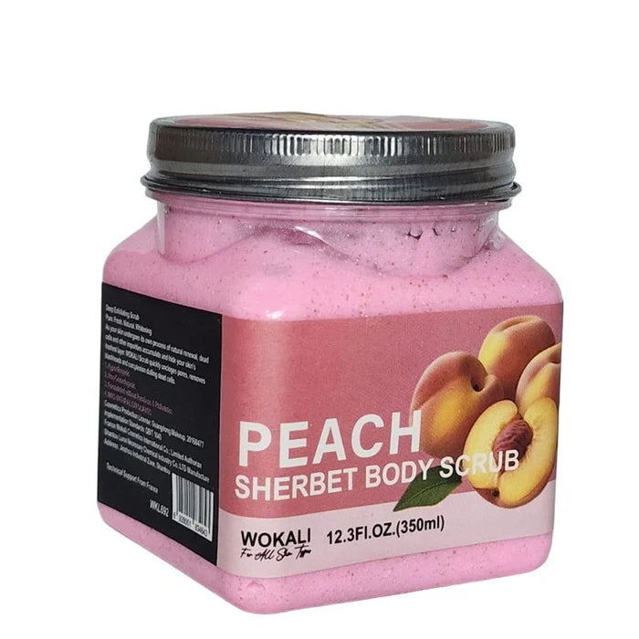 WOKALI Sherbet Body Scrub – 350ML Exfoliating & Smoothing Body Care