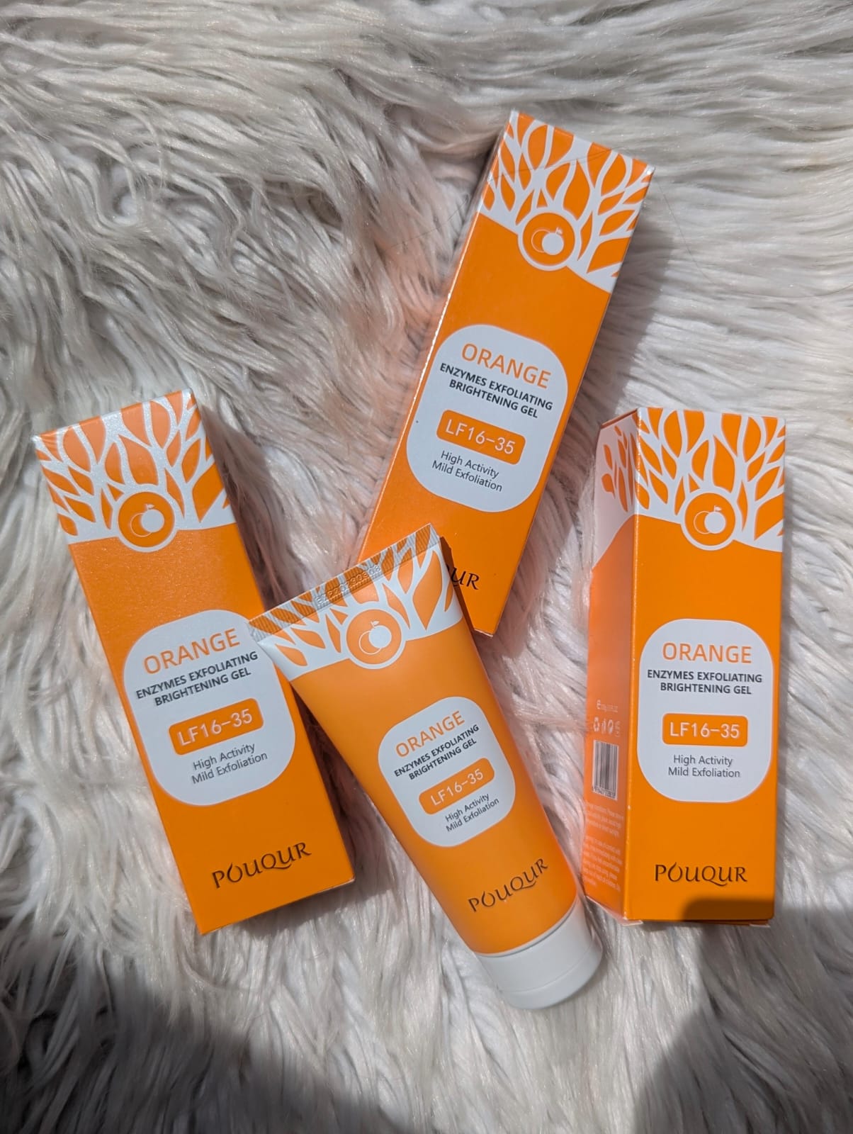 Pouqur Exfoliating Gel with Orange Enzyme 100g JZCosmetics.com