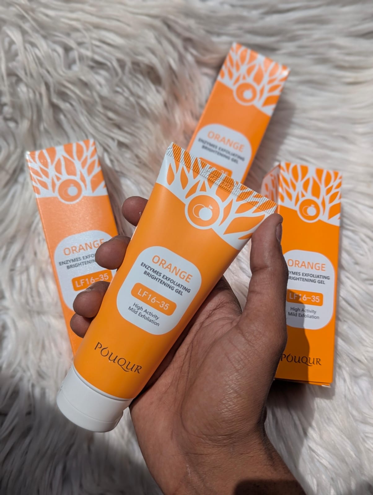 Pouqur Exfoliating Gel with Orange Enzyme 100g JZCosmetics.com