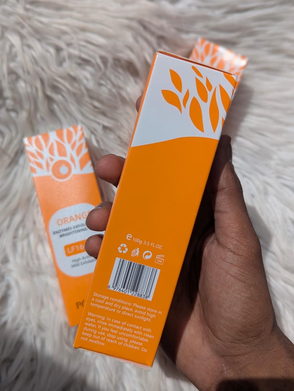 Pouqur Exfoliating Gel with Orange Enzyme 100g JZCosmetics.com