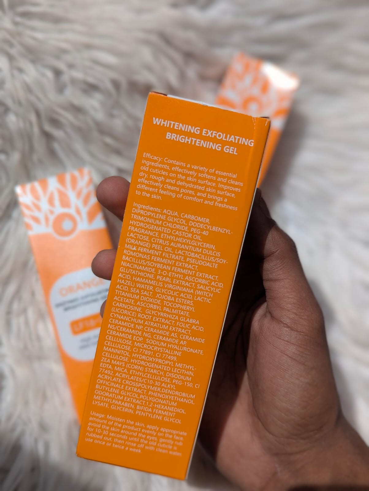 Pouqur Exfoliating Gel with Orange Enzyme 100g JZCosmetics.com