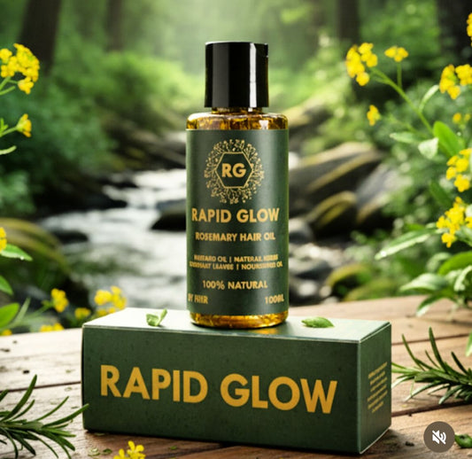 Rapid Glow Hair Oil 100ml JZCosmetics.com