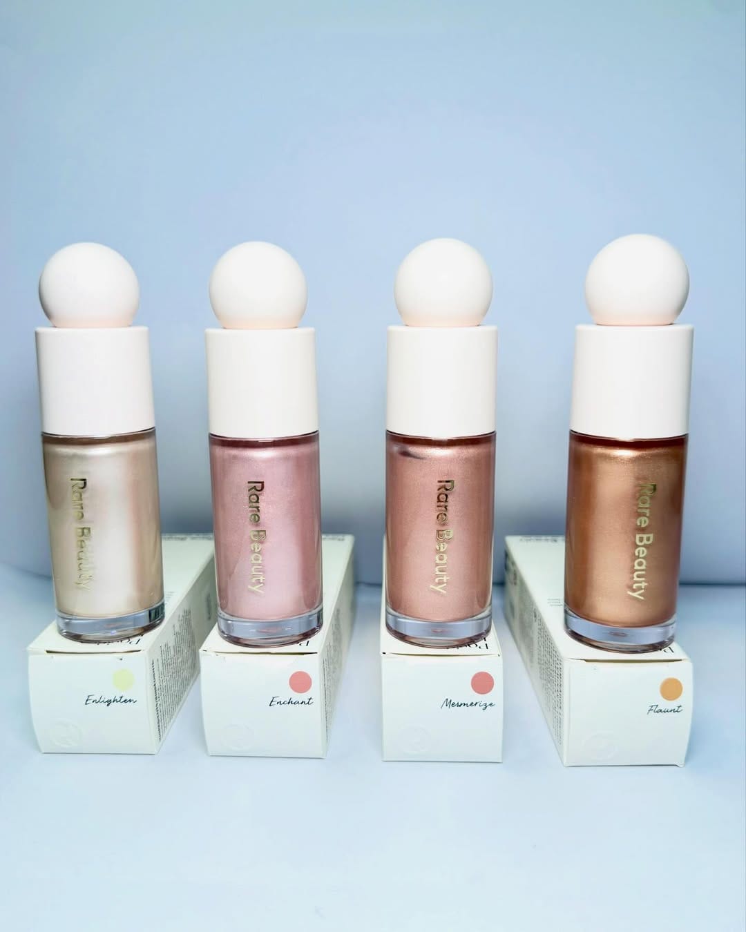Rare Beauty Positive Light Liquid Luminizer 15ml – 4pcs Set | Ultra-Glowy Radiant Liquid Highlighter JZCosmetics.com