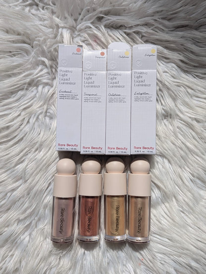 Rare Beauty Positive Light Liquid Luminizer 15ml – 4pcs Set | Ultra-Glowy Radiant Liquid Highlighter JZCosmetics.com