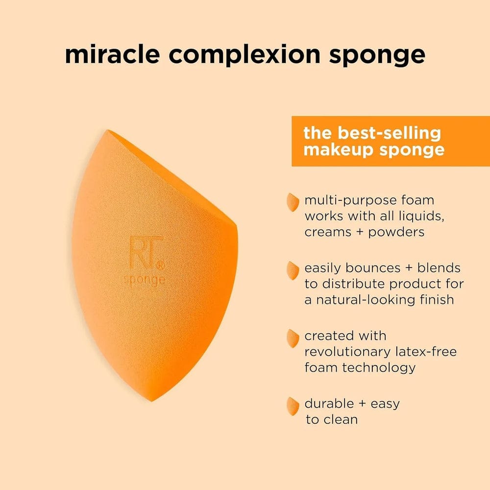 Real Techniques Everyday Essentials Brush Set with Sponge – Makeup Tools Kit JZCosmetics.com