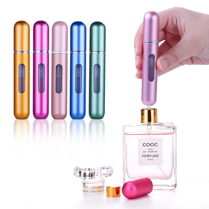 Refillable Perfume Atomizer Bottle | Portable Mini Travel Spray JZCosmetics.com