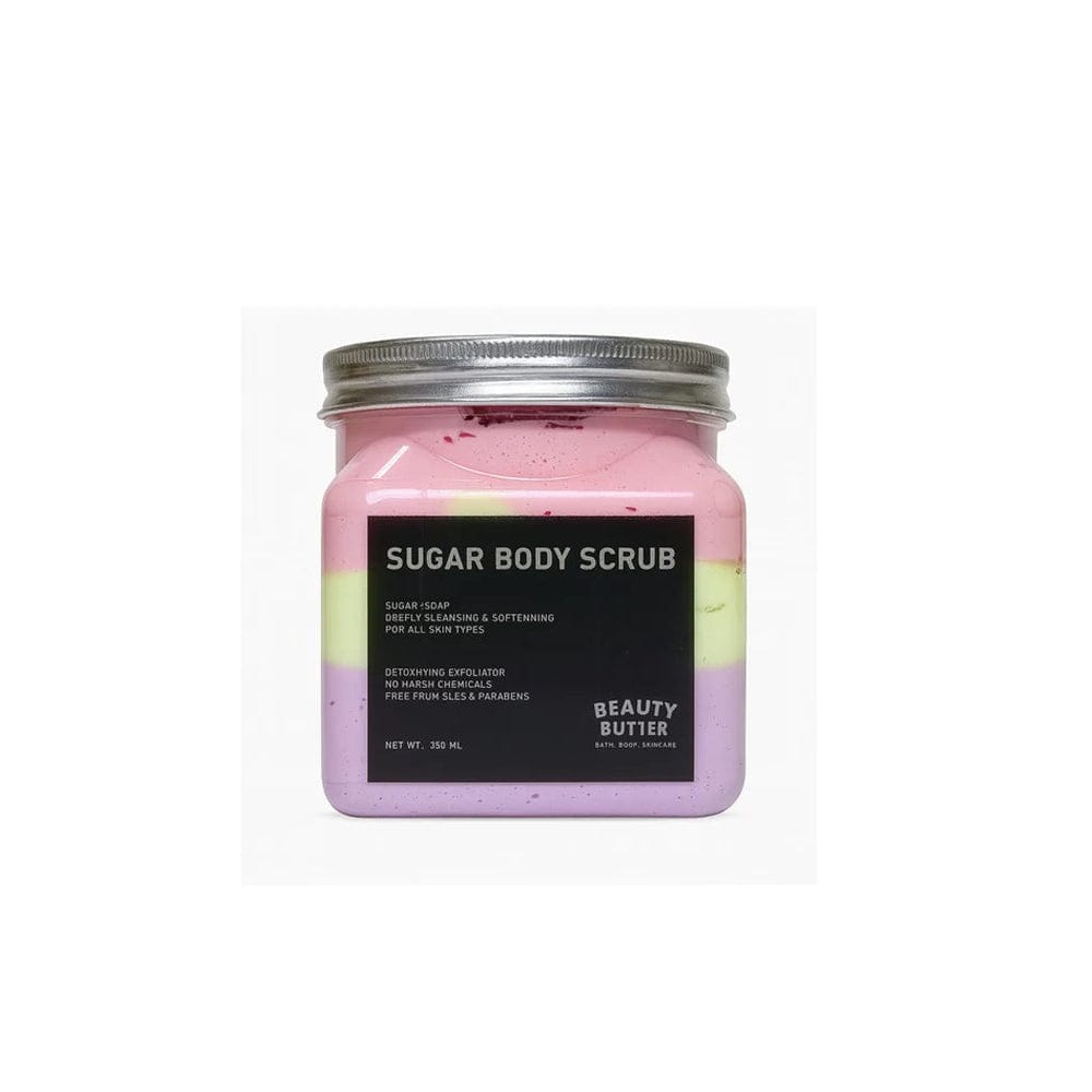 SADOER Sugar Body Scrub 350ml – Exfoliating & Nourishing Beauty Butter JZCosmetics.com