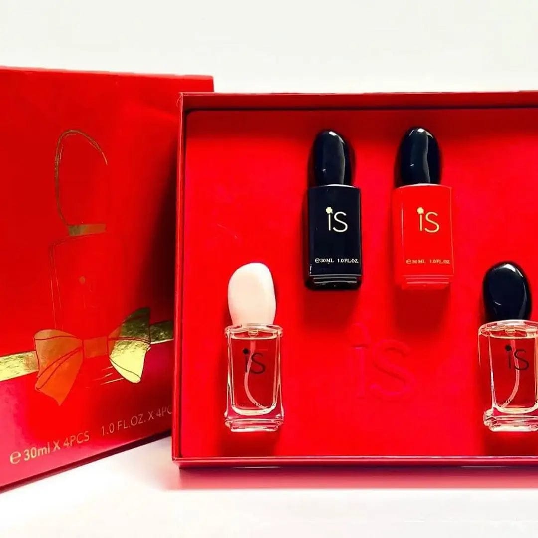 SI Perfume Gift Set 30ml × 4 – Premium Fragrance Collection JZCosmetics.com