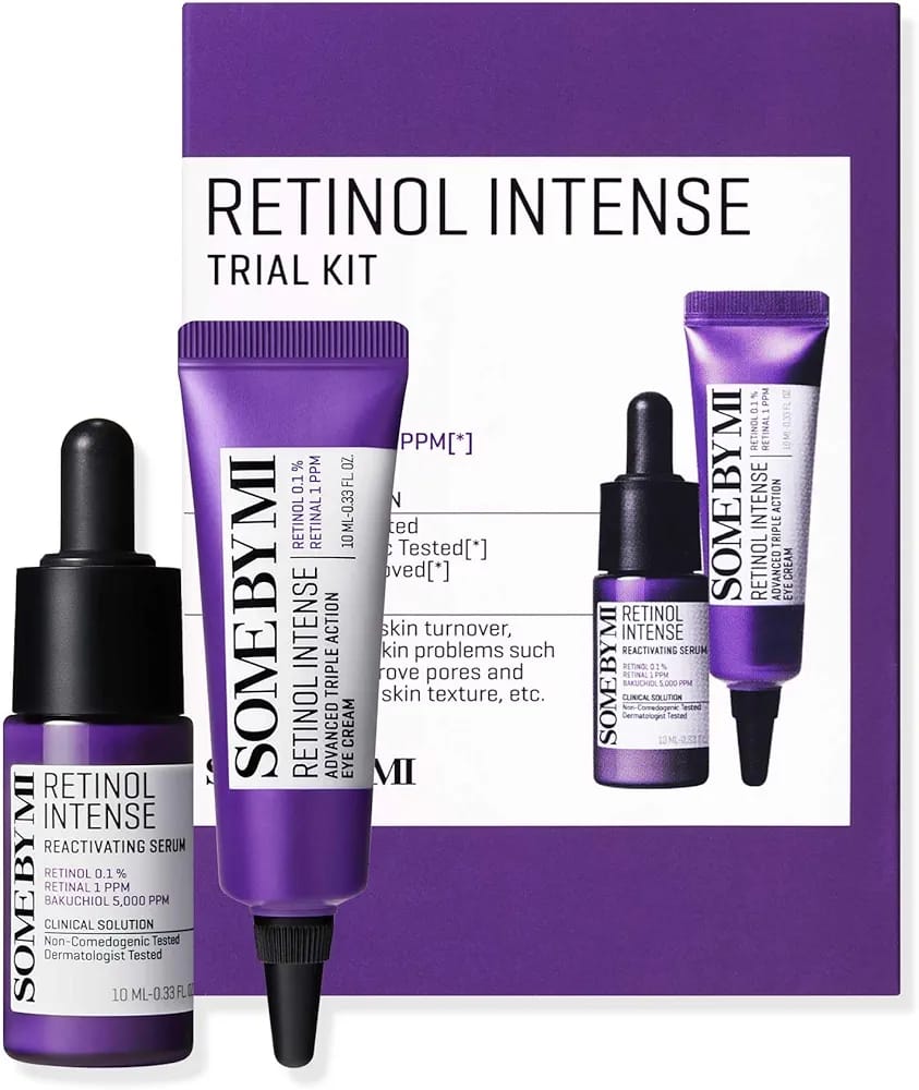 SOME BY MI Retinol Intense Trial Kit – Serum & Eye Cream 0.33oz JZCosmetics.com