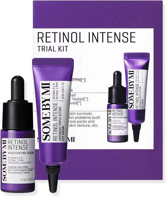 SOME BY MI Retinol Intense Trial Kit – Serum & Eye Cream 0.33oz JZCosmetics.com