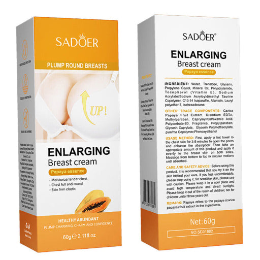 Sadoer Plump Round Breasts Cream Papaya Essence. JZ Cosmetics