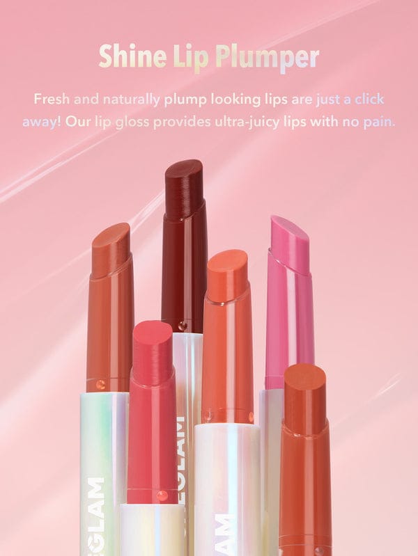 SHEGLAM Pout Perfect Shine Lip Plumper 12pcs Set – Hydrating Glossy & Volumizing Lip Gloss JZCosmetics.com