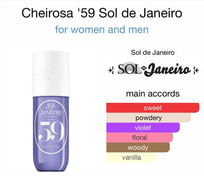 Sol De Janeiro 59 Body Mist 90ml JZCosmetics.com