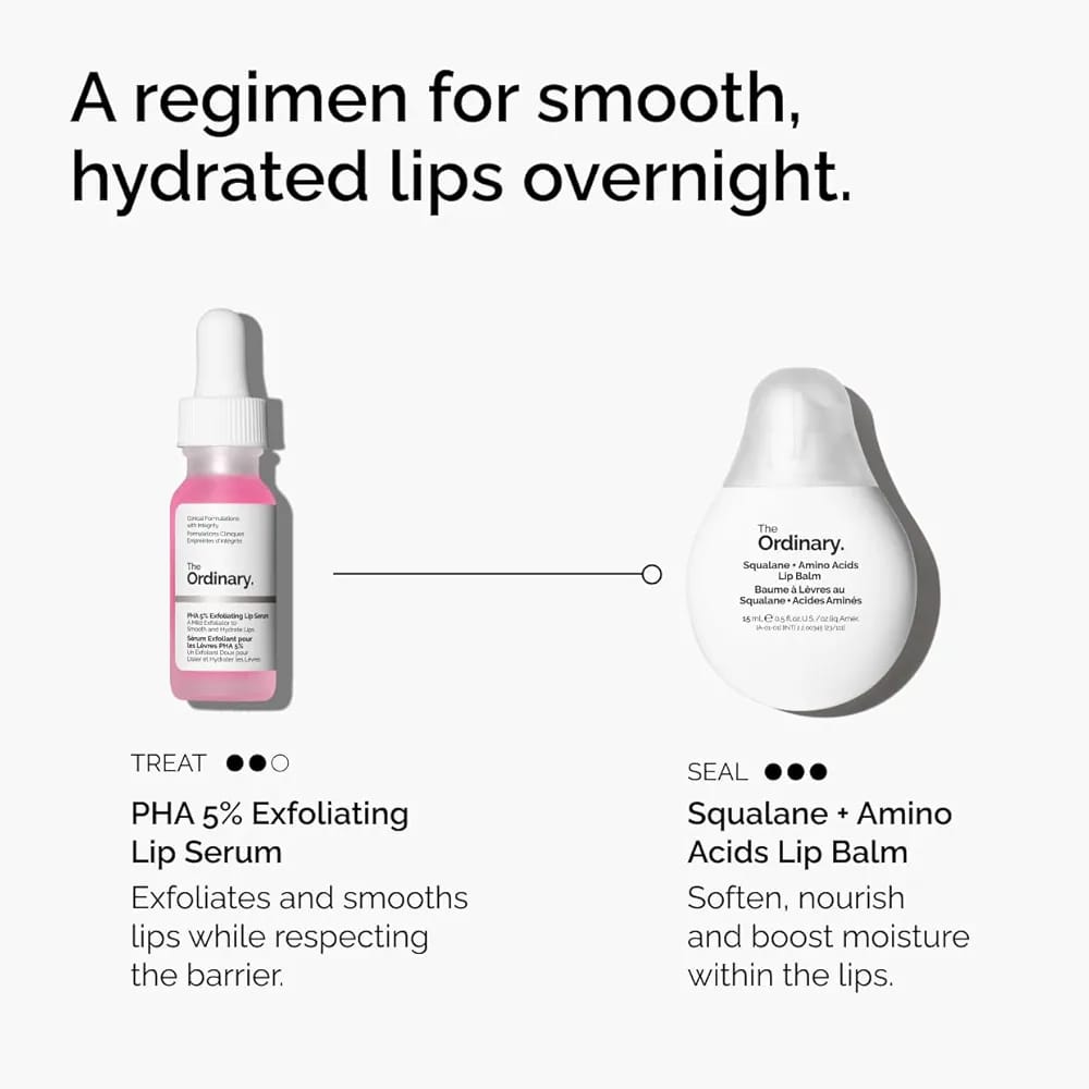The Ordinary Squalane + Amino Acids Lip Balm 15ml JZCosmetics.com