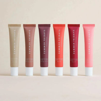 Summer Fridays Lip Butter Balm 8pcs Set – Hydrating Nourishing Glossy Lip Care Treatment JZCosmetics.com