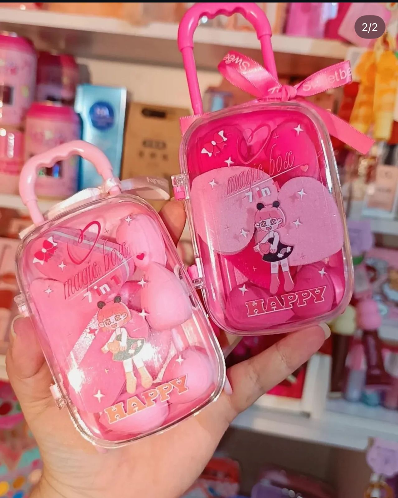 Sweet Beauty 7-in-1 Mini Makeup Tool Set JZCosmetics.com