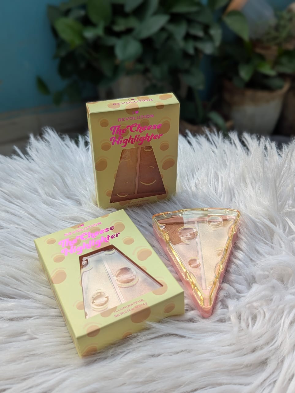 The Cheese Highlighter Duo 4g – Shimmery, Radiant & Long-Lasting Glow Highlighter JZCosmetics.com