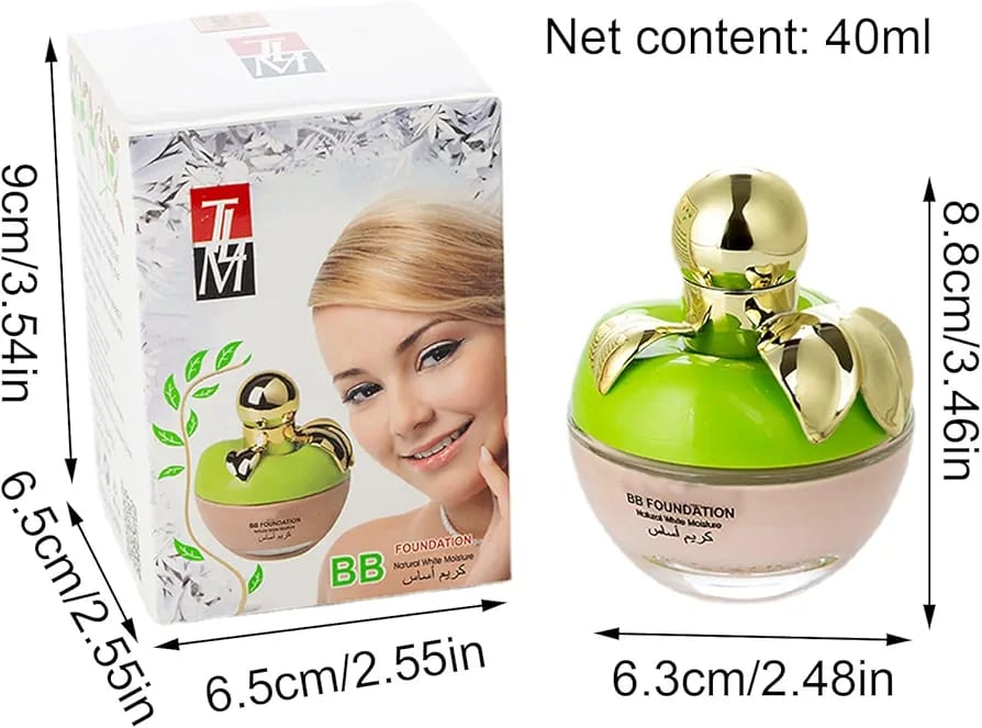 TLM Apple Foundation | Lightweight Liquid Foundation JZCosmetics.com