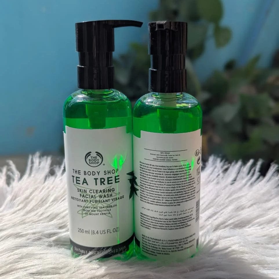The Body Shop Tea Tree Skin Clearing Facial Wash 250ml JZCosmetics.com