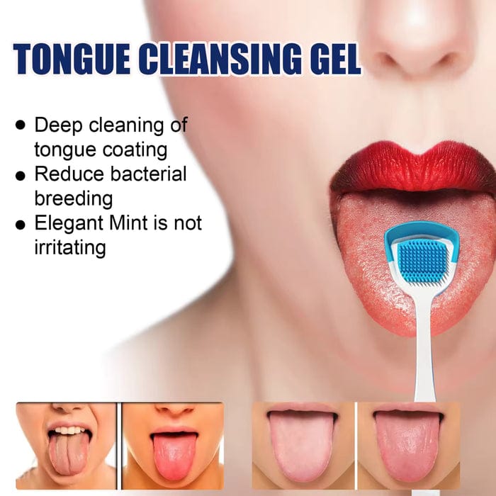Tongue Cleaner Scraper – Soft Silicone Tongue Cleaner | Oral Care Tool for Bad Breath, Bacteria Removal & Fresh Breath JZCosmetics.com