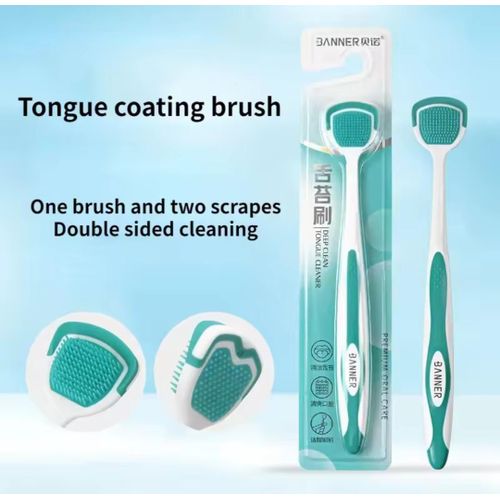 Tongue Cleaner Scraper – Soft Silicone Tongue Cleaner | Oral Care Tool for Bad Breath, Bacteria Removal & Fresh Breath JZCosmetics.com