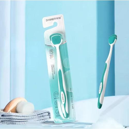 Tongue Cleaner Scraper – Soft Silicone Tongue Cleaner | Oral Care Tool for Bad Breath, Bacteria Removal & Fresh Breath JZCosmetics.com