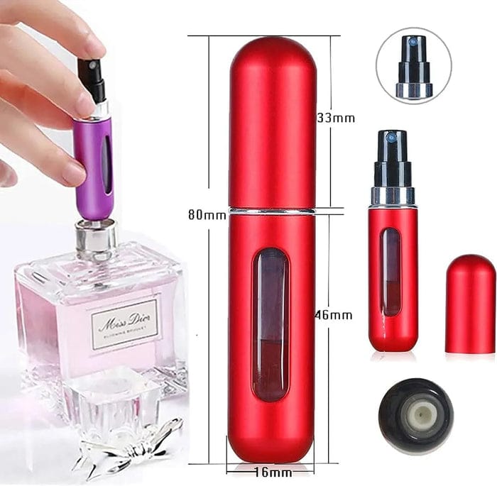 Travel Refillable Perfume Atomizer – Mini Portable Spray Bottle JZCosmetics.com
