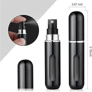 Travel Refillable Perfume Atomizer – Mini Portable Spray Bottle JZCosmetics.com