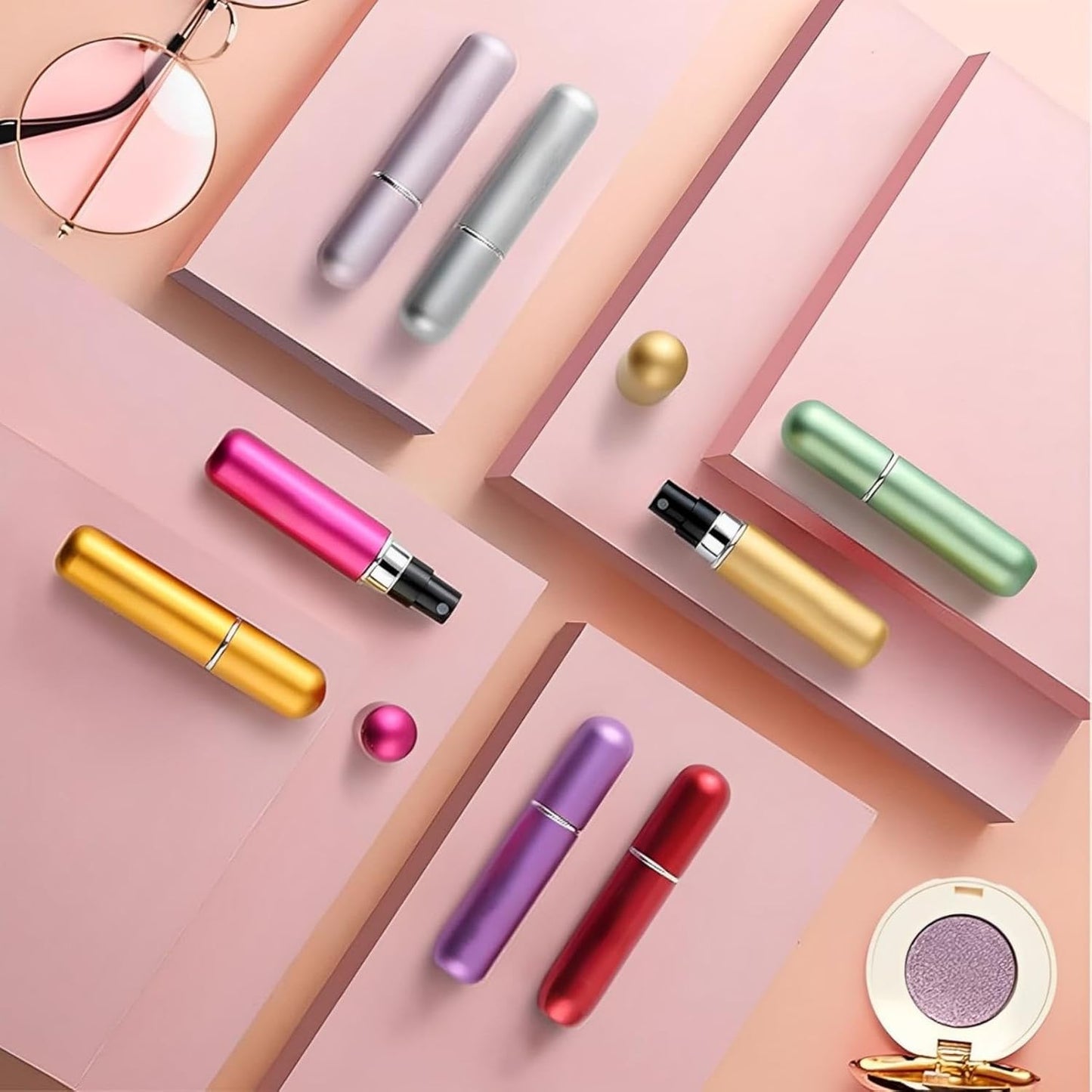 Travel Refillable Perfume Atomizer – Mini Portable Spray Bottle JZCosmetics.com