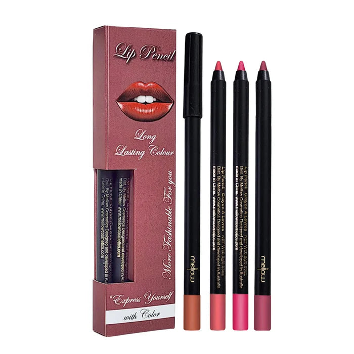 Kylie 4pcs Lipstick & Lip Liner Set
