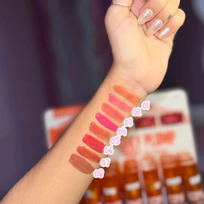 Hudamoji Sexy Plump Lip Gloss – Hydrating Shine & Fuller Look