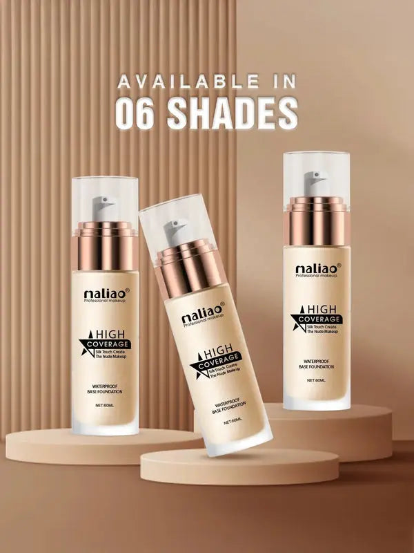 Maliao High Coverage Waterproof Base Foundation - Flawless All-Day Wear JZ Cosmetics