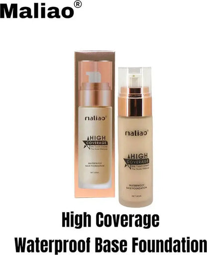 Maliao High Coverage Waterproof Base Foundation - Flawless All-Day Wear JZ Cosmetics