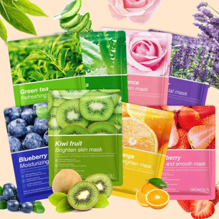 Pack Of 15Pcs Random Moisturizing , Glowing , Anti Aging Deep Repair Sheet Masks 1x15 JZ Cosmetics