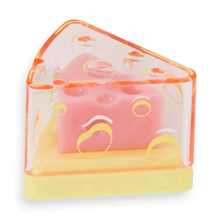 Triangle Tinted Cheese Shaped Lip Balm Temperature Control Color Change Moisturizing Lipstick Anti-Cracking Anti-Drying Hydration Lip Care