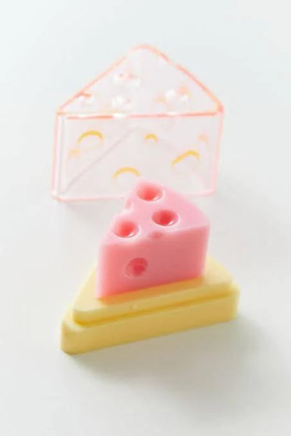 Triangle Tinted Cheese Shaped Lip Balm Temperature Control Color Change Moisturizing Lipstick Anti-Cracking Anti-Drying Hydration Lip Care