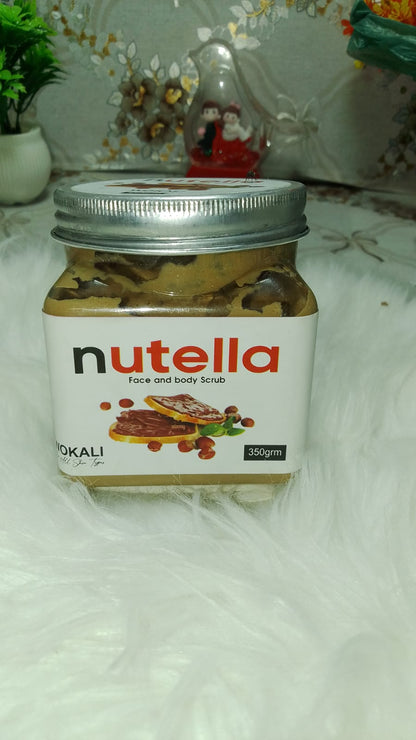 Wokali Nutella Face & Body Sherbet Scrub 350g JZCosmetics.com